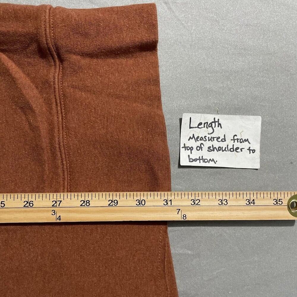Pact Open-Front Rust Brown Women's Cardigan - Picture 10 of 10